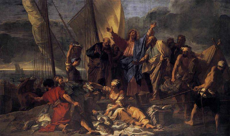 Jean-Baptiste Jouvenet The Miraculous Draught Sweden oil painting art
